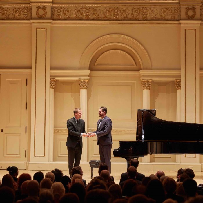 Gergely Kovacs at Carnegie Hall